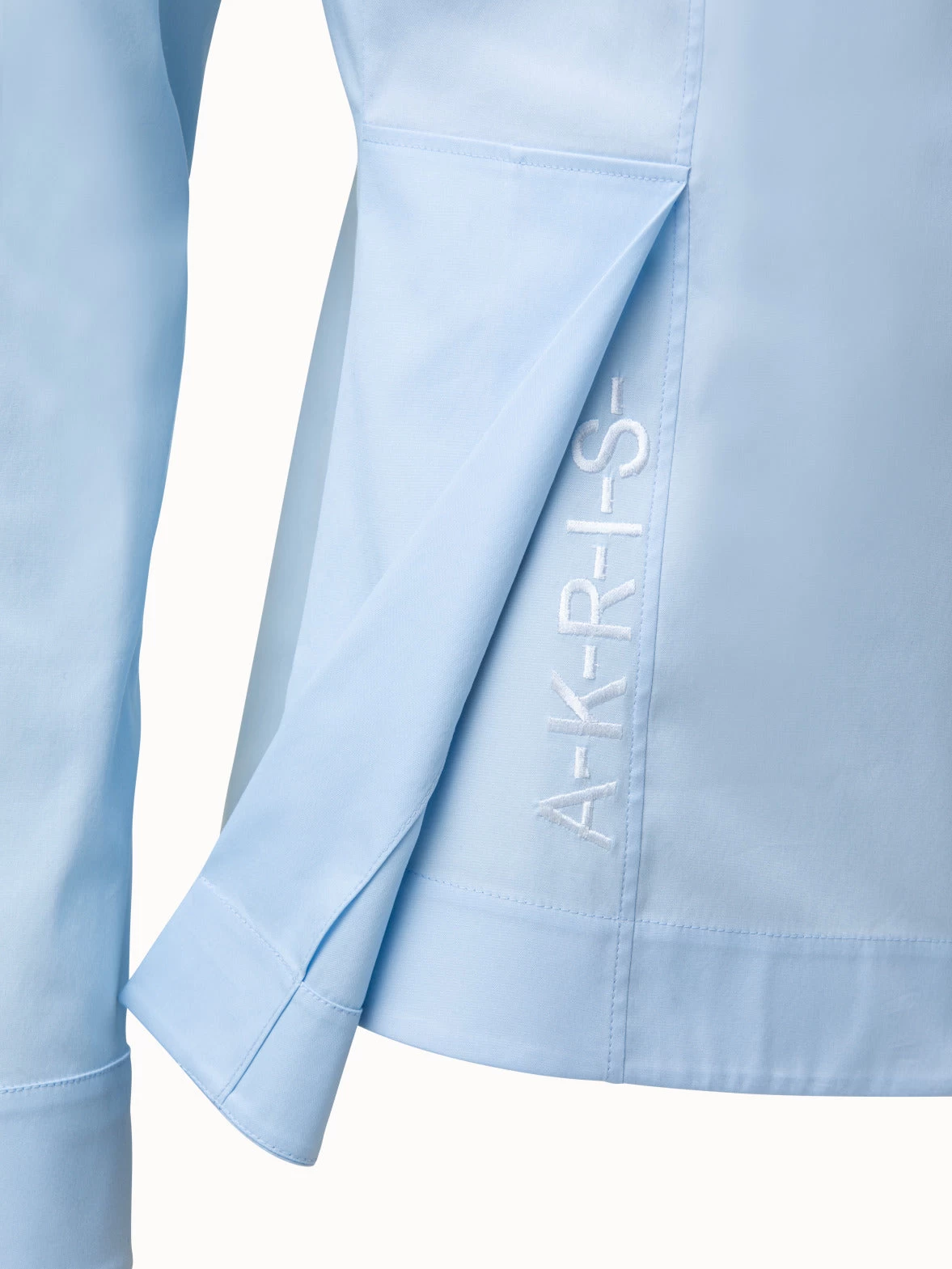 AKRIS Blouse Cotton Poplin Stretch - Image 5