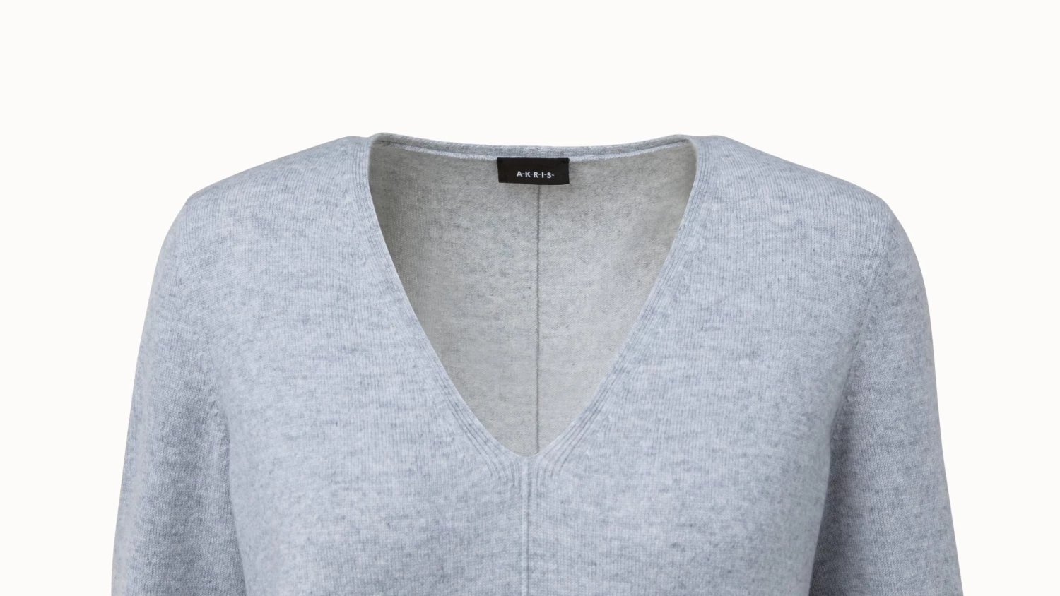 AKRIS Cashmere V-Neck Pullover - Image 3