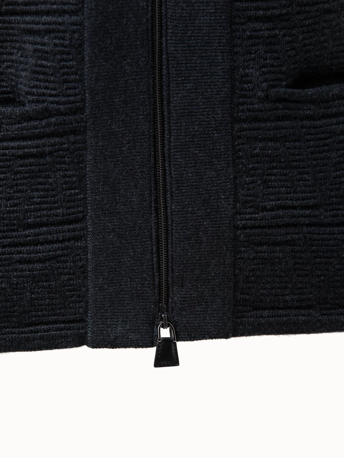 AKRIS Trapezoid Maze Jacquard Zip Cardigan - Image 11