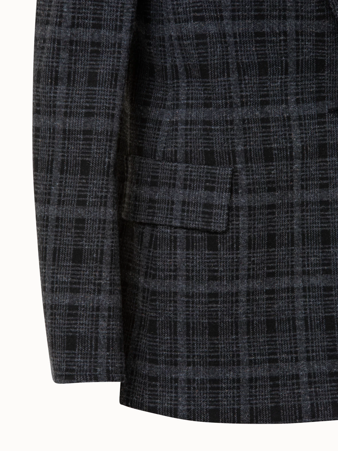 Boyfriend Blazer Tartan Check - Image 4