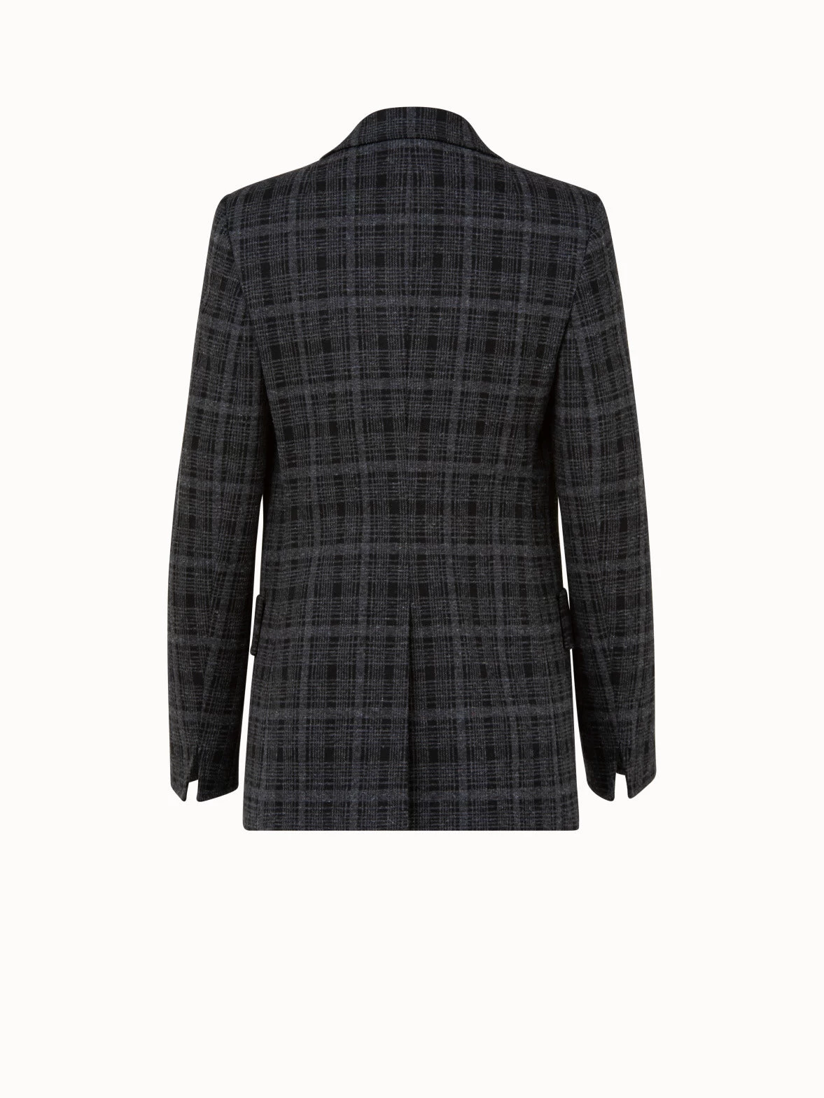 Boyfriend Blazer Tartan Check - Image 2