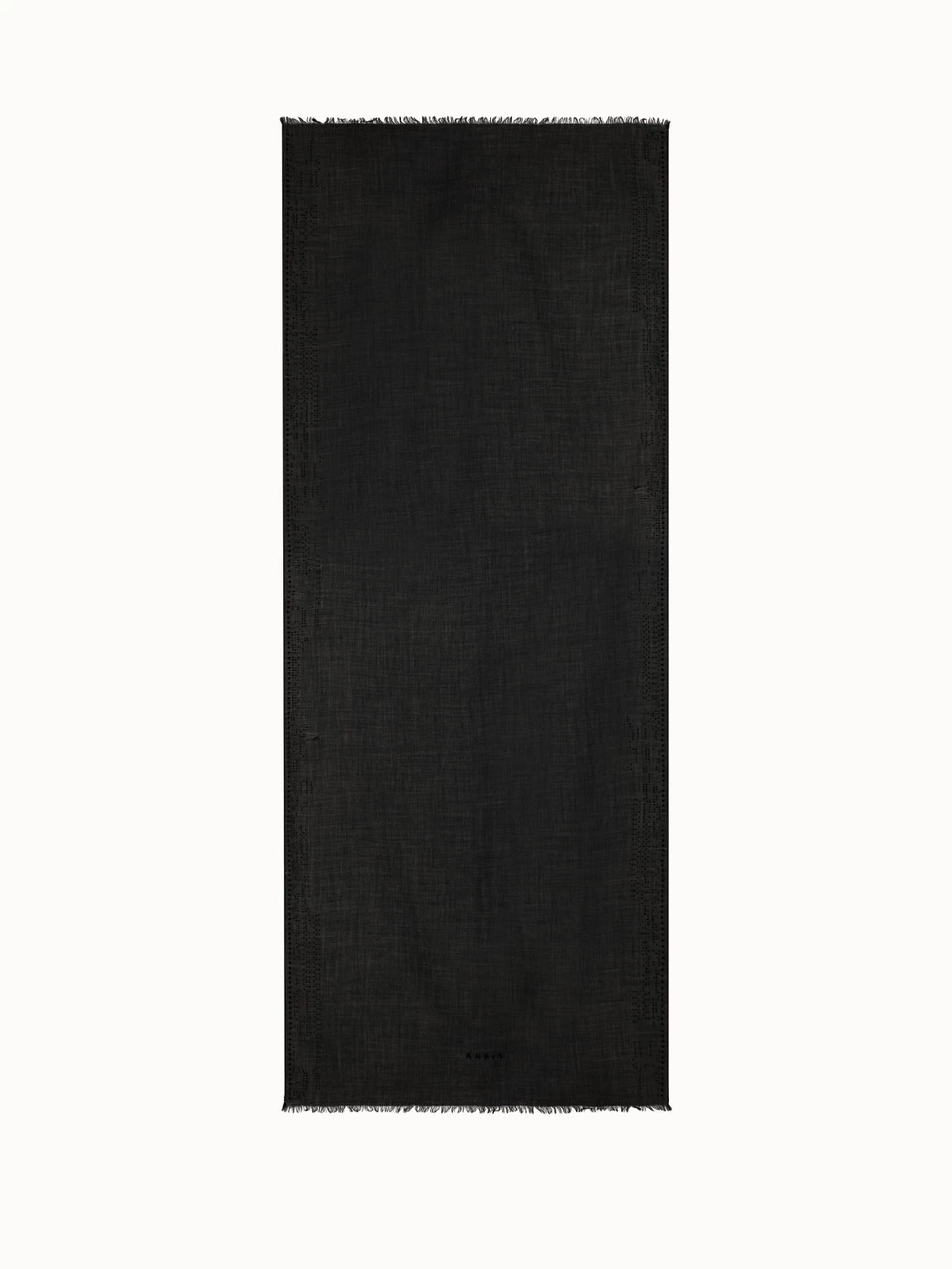 AKRIS Scarf Cashmere Silk Punch Card Print - Image 3