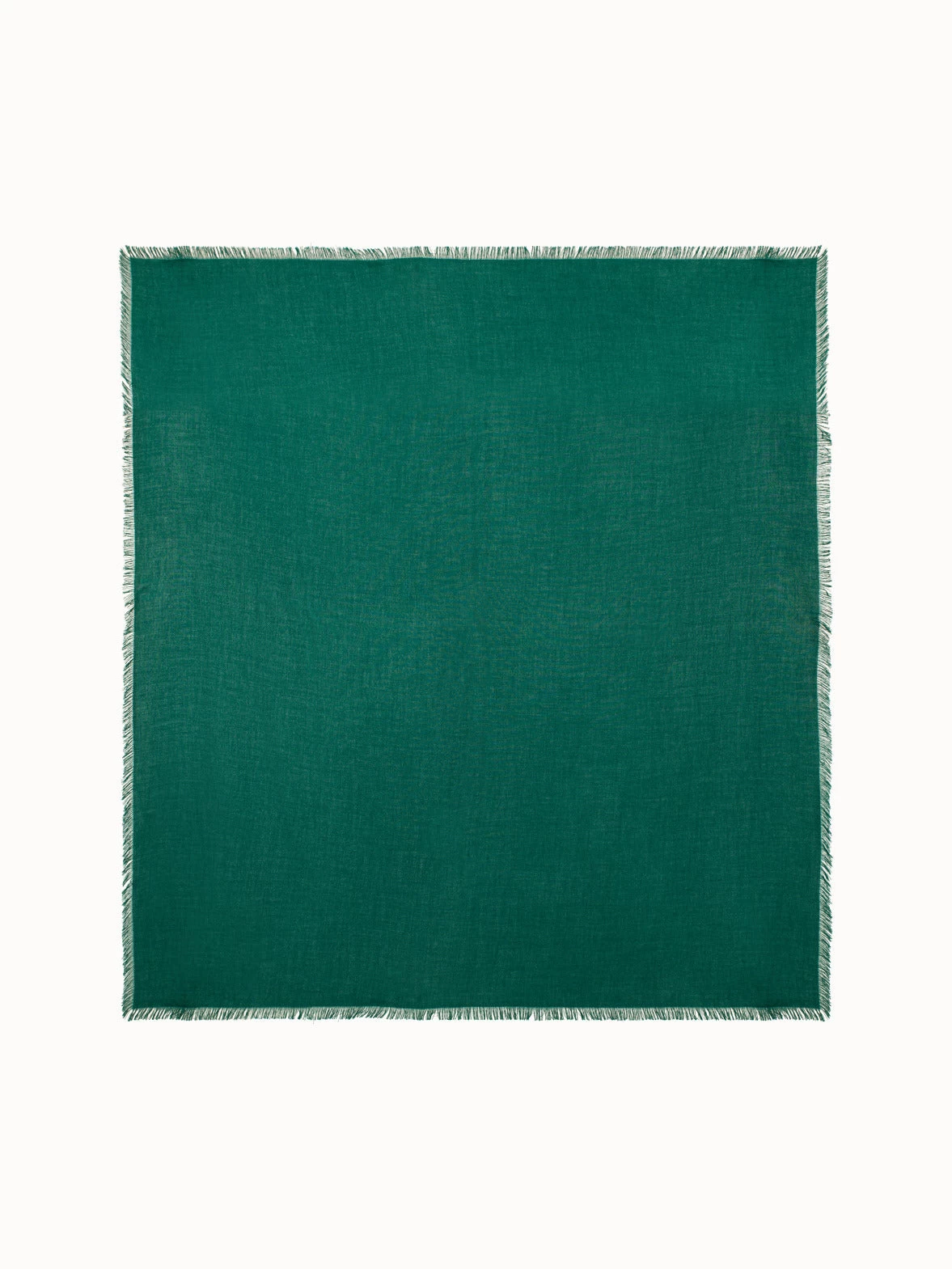 AKRIS Gallus Green Cashmere Scarf - Image 3