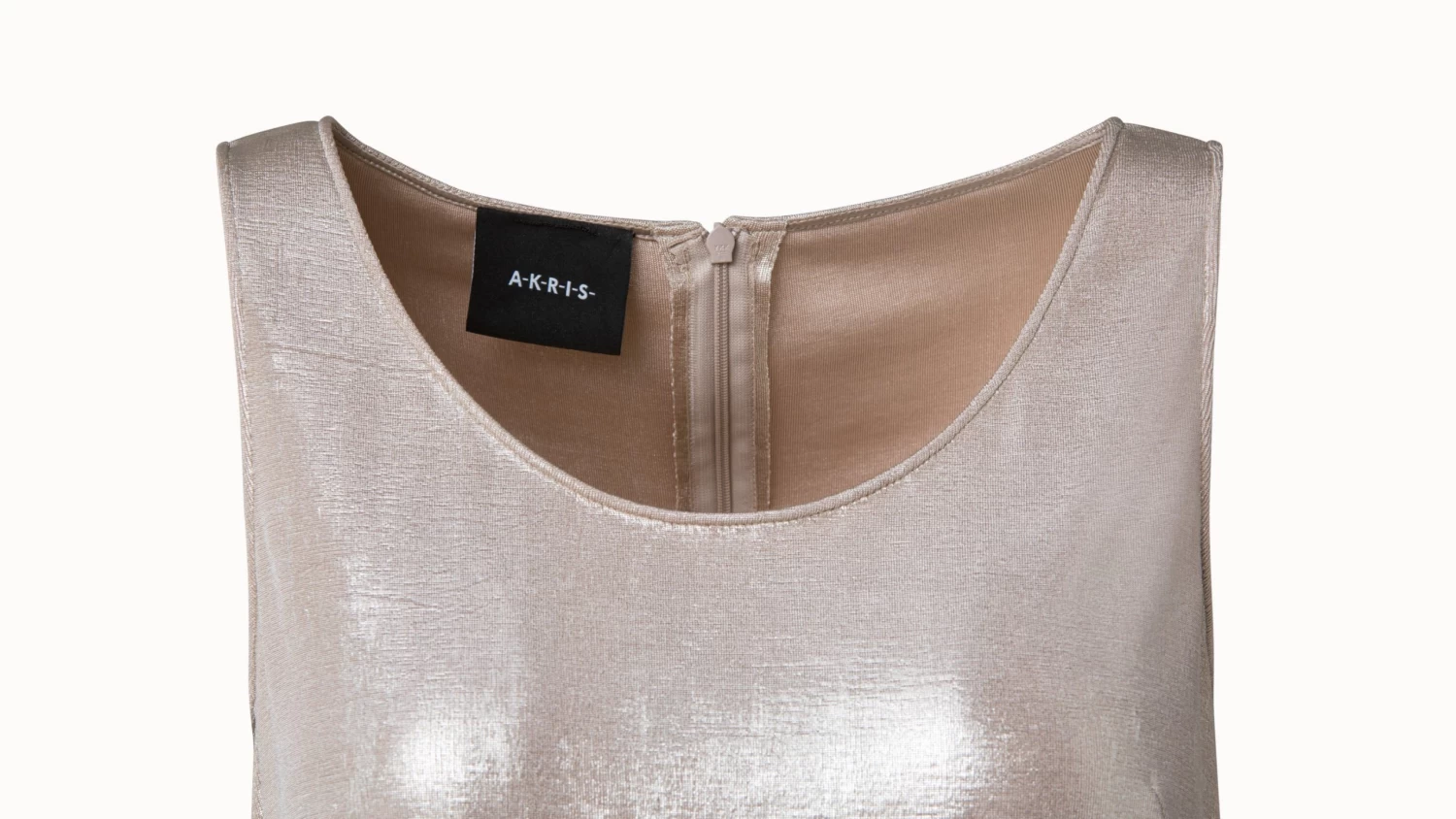 AKRIS Liquid Jersey Sleeveles Gown - Image 4