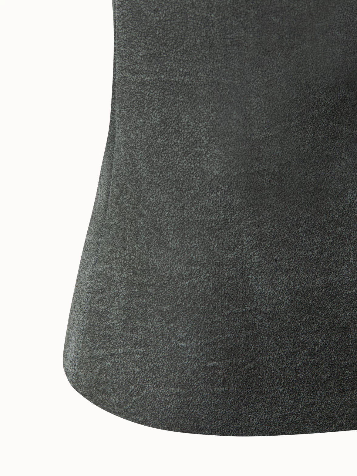 AKRIS Suede Stretch Mock Neck Blouse - Image 5