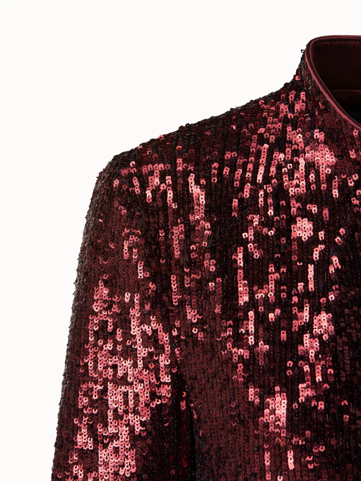 AKRIS Sequins Stretch Long Sleeve Sheath Dress - Image 5