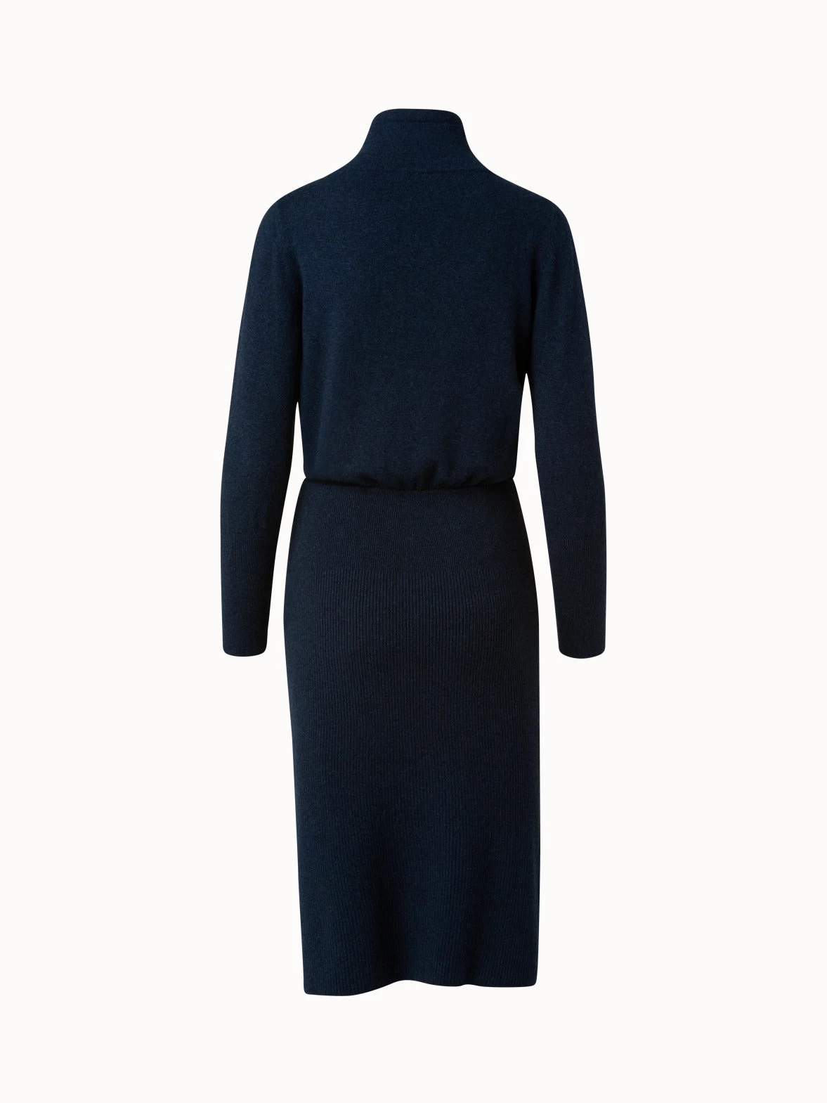 AKRIS Cashmere Cowl Neck Knit Dress - Image 2