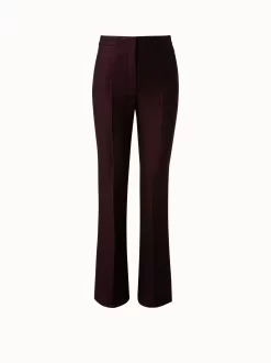 AKRIS Wool Lurex Double Face Pant