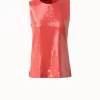 AKRIS Sequins Sleeveless Blouse