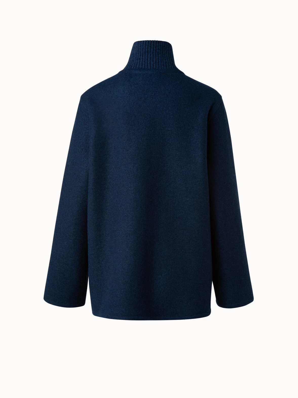 AKRIS Cashmere Jersery Suede Pocket Jacket - Image 3