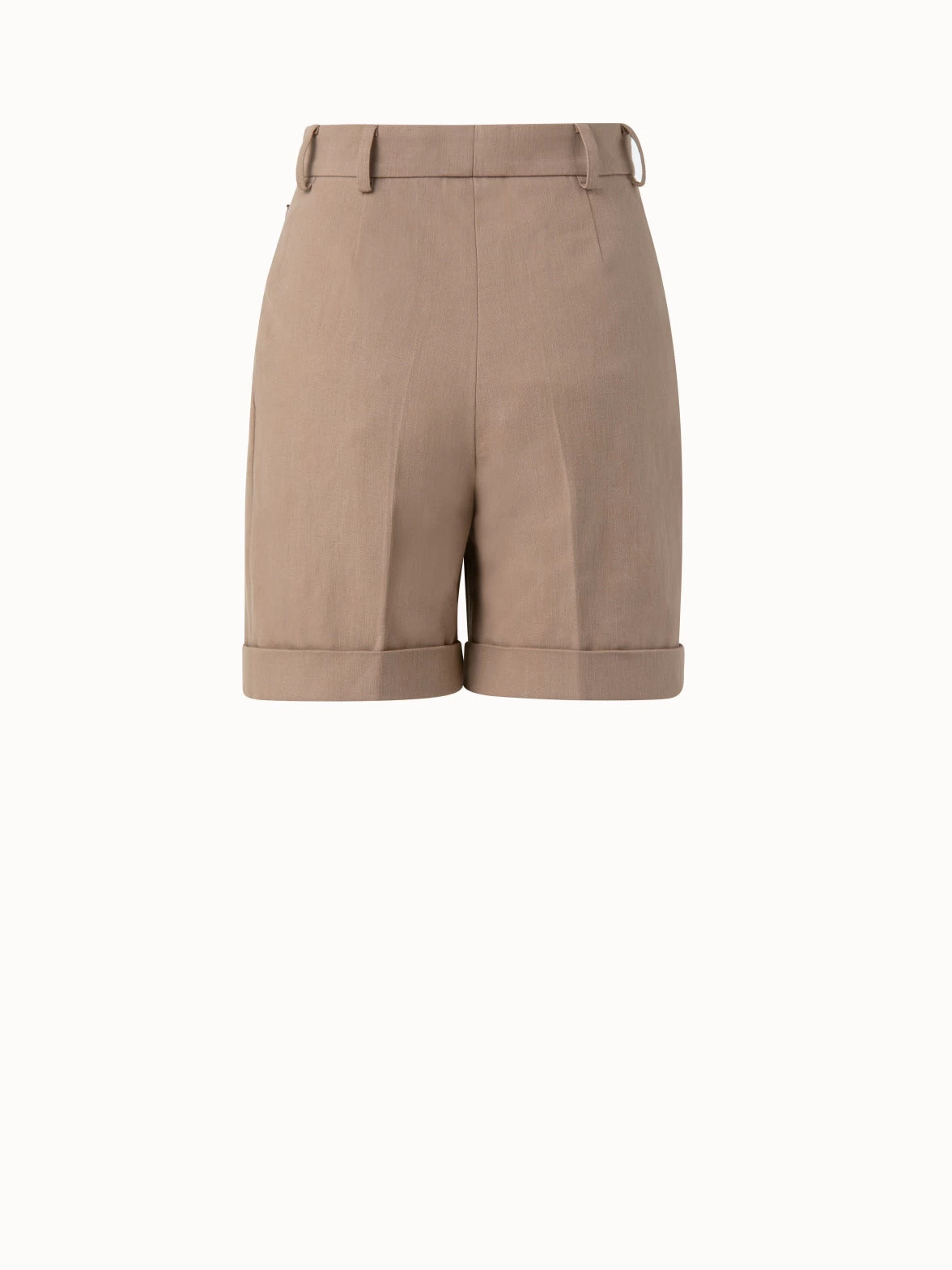 AKRIS Florentina Cotton Denim Shorts - Image 3