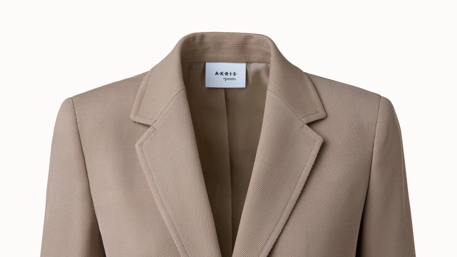 Boyfriend Jacket In Wool Tricotine - Image 3