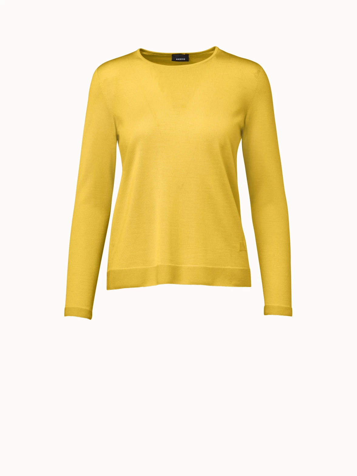 AKRIS Fine Gauge Cashmere Silk Pullover