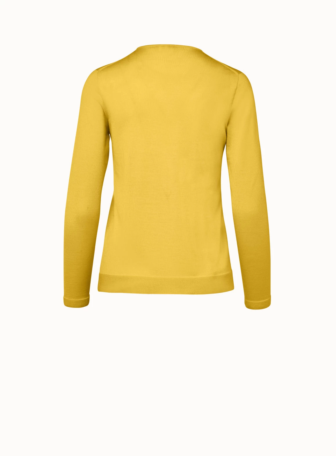 AKRIS Fine Gauge Cashmere Silk Pullover - Image 2