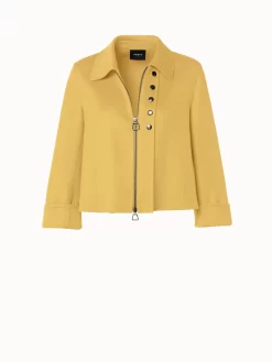 AKRIS Cashmere Double Face Boxy Jacket