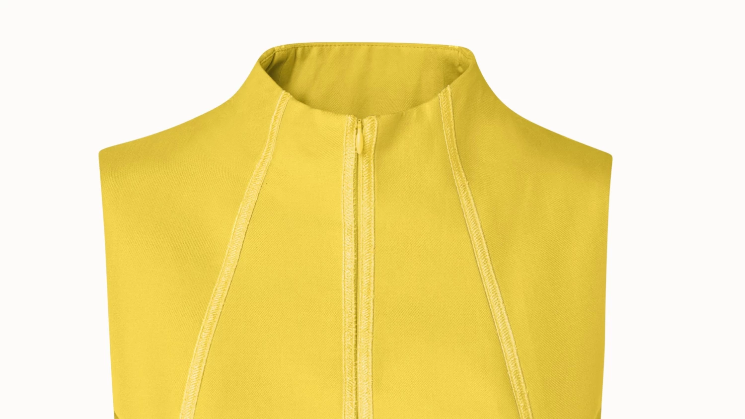 AKRIS Cotton Silk Sleeveless Fitted Sheath Dress - Image 4