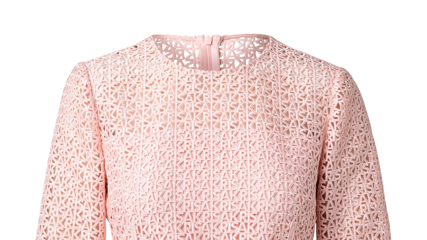 AKRIS Infinite Embroidery Short Dress - Image 2