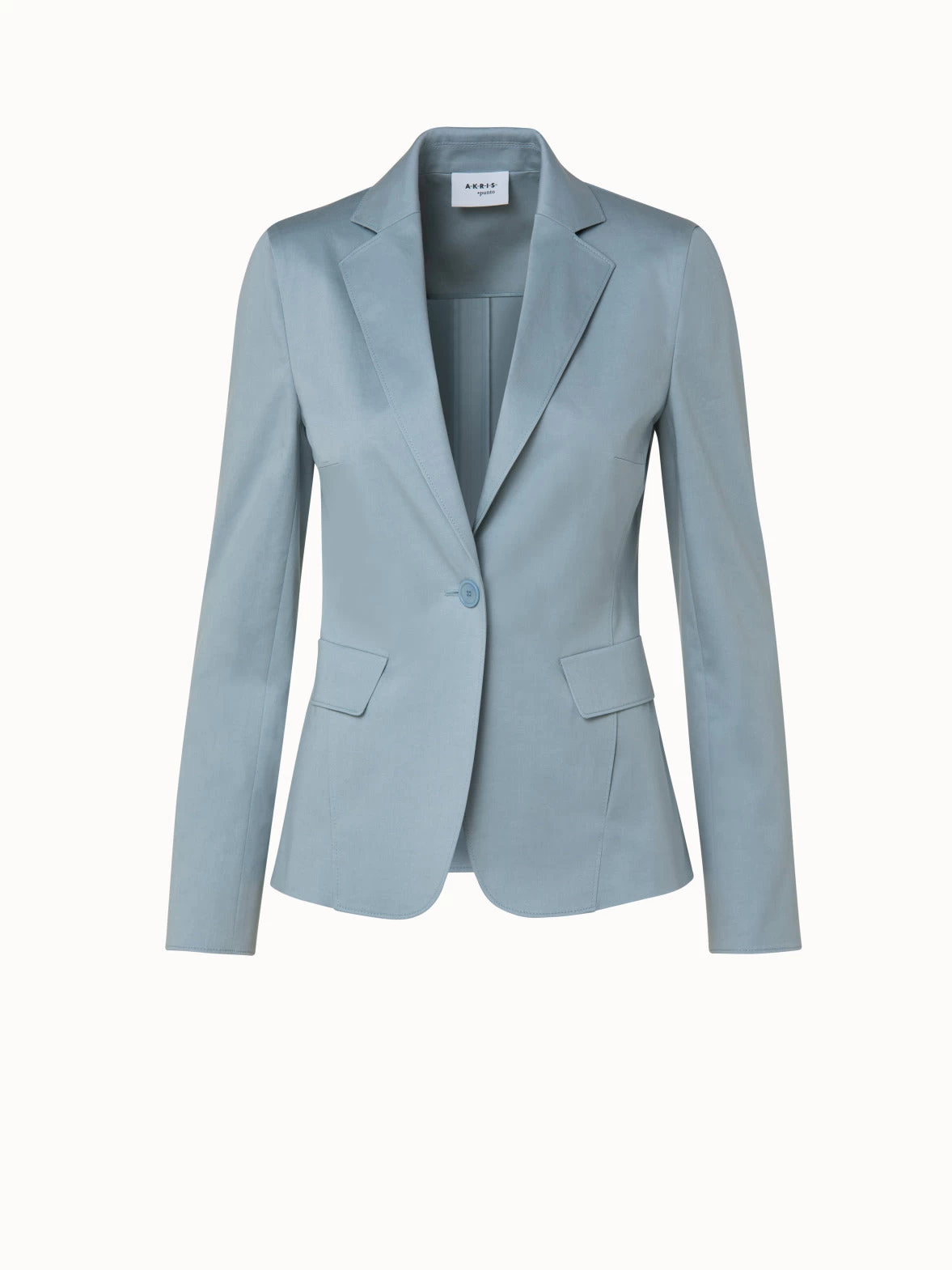 Cotton Stretch Satin Jacket