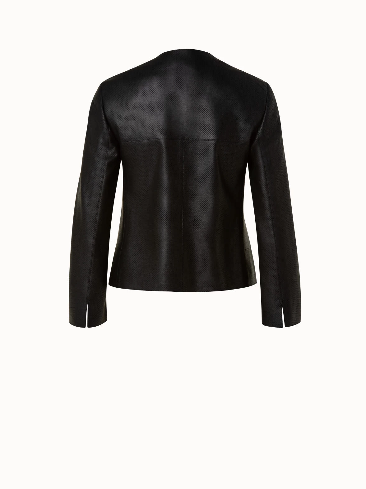 Pin Dot Leather Jacket - Image 2