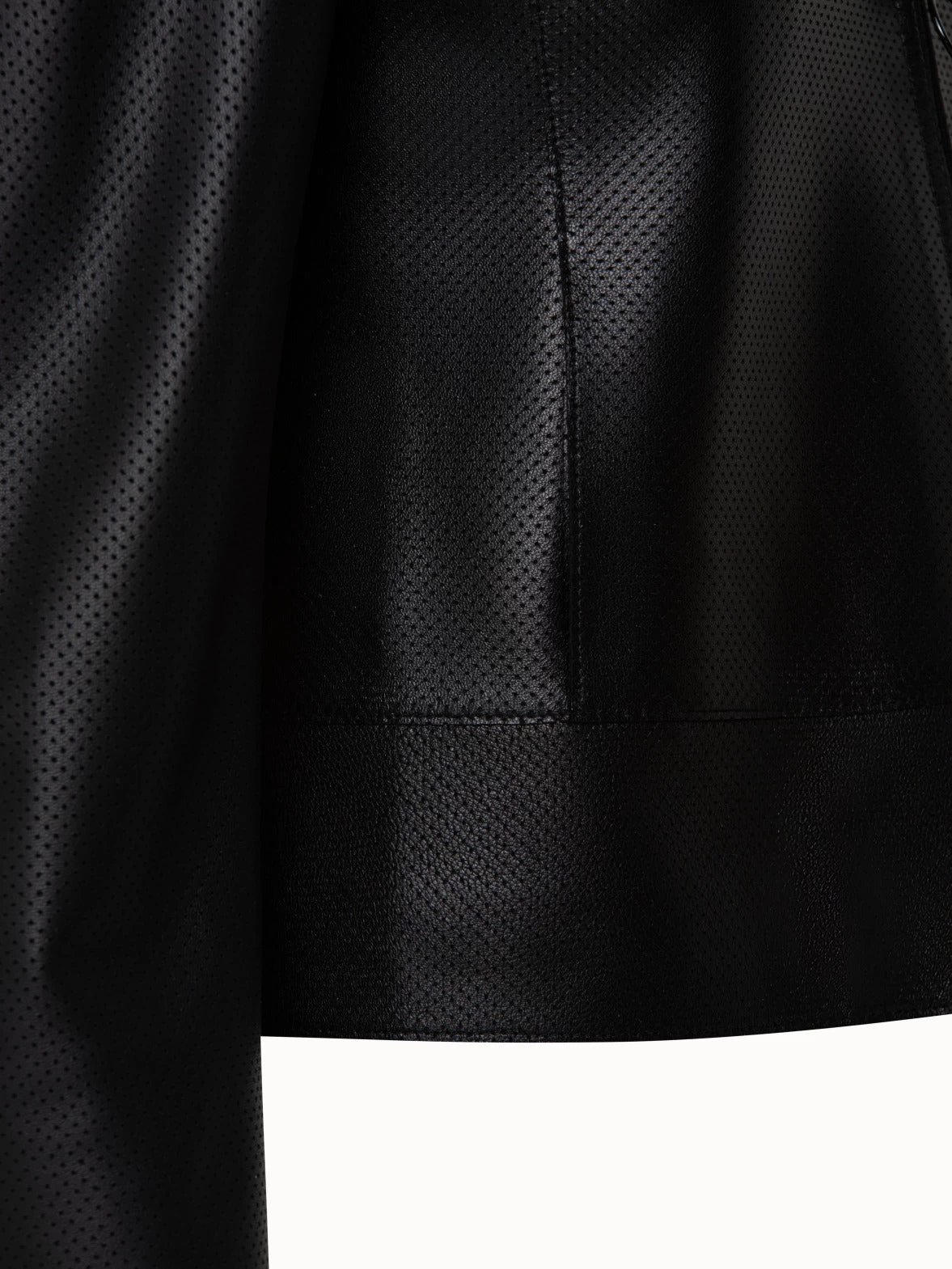 Pin Dot Leather Jacket - Image 5