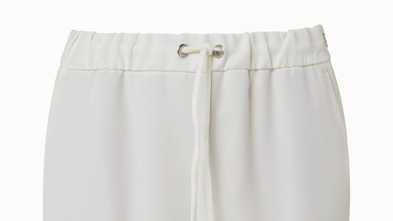 Tapered Laser Cut Crêpe Pants - Image 3