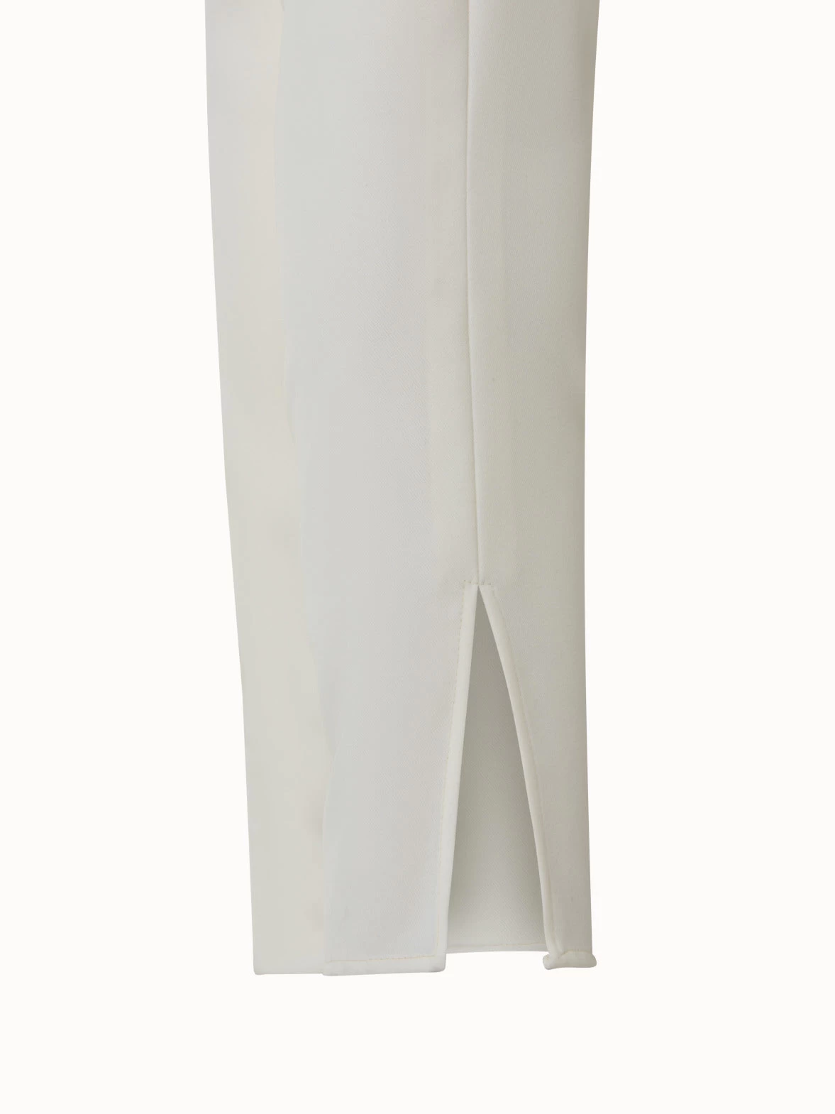 Tapered Laser Cut Crêpe Pants - Image 4