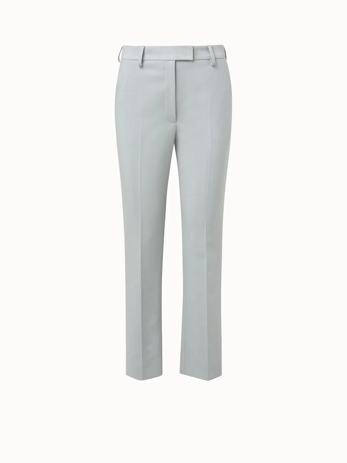 AKRIS Cropped Pants With Straight Leg In Techno Stretch Gabardine