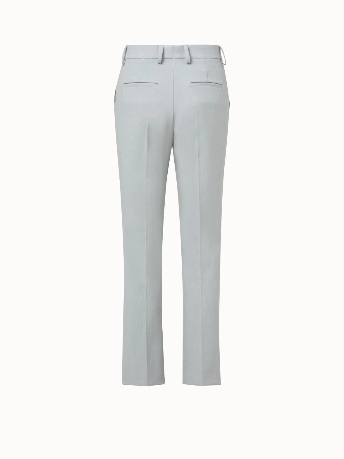 AKRIS Cropped Pants With Straight Leg In Techno Stretch Gabardine - Image 2