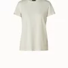 AKRIS Linen Jersey T-Shirt