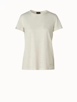 AKRIS Linen Jersey T-Shirt
