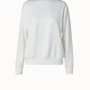 AKRIS Viscose Stretch Jersey Crew Neck Pullover