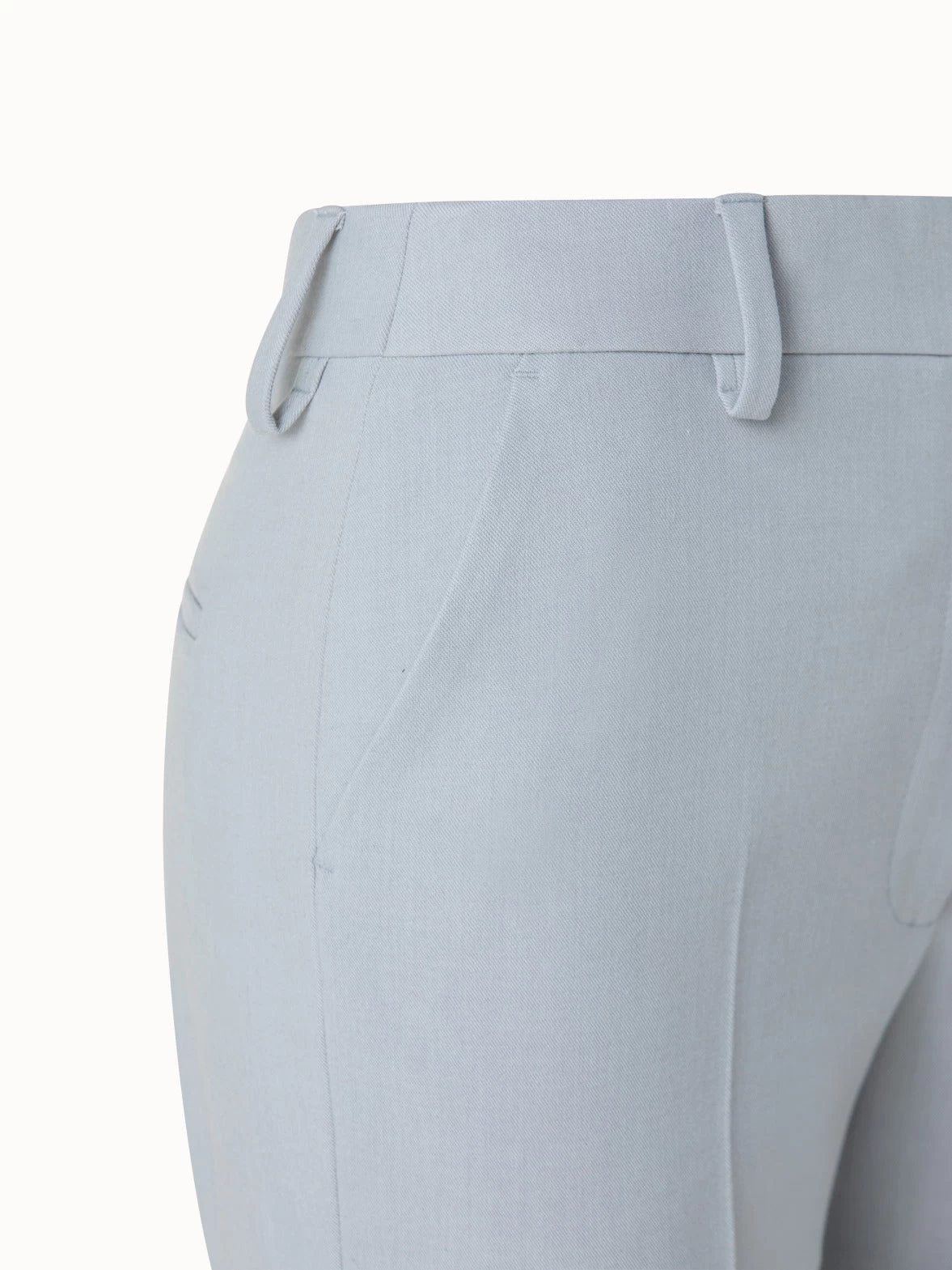 AKRIS Cropped Pants With Straight Leg In Techno Stretch Gabardine - Image 4