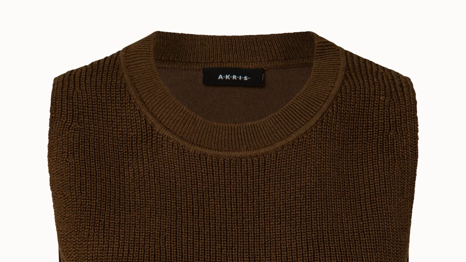 AKRIS Sleeveless Silk Stretch And Linen Short Knit Top - Image 3