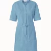 Washed Light Denim Dress