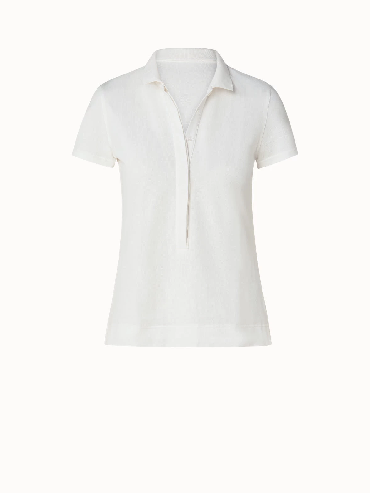 AKRIS Cotton Piqué Polo Shirt - Image 3