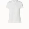 AKRIS Cotton Piqué Polo Shirt
