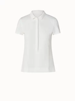 AKRIS Cotton Piqué Polo Shirt