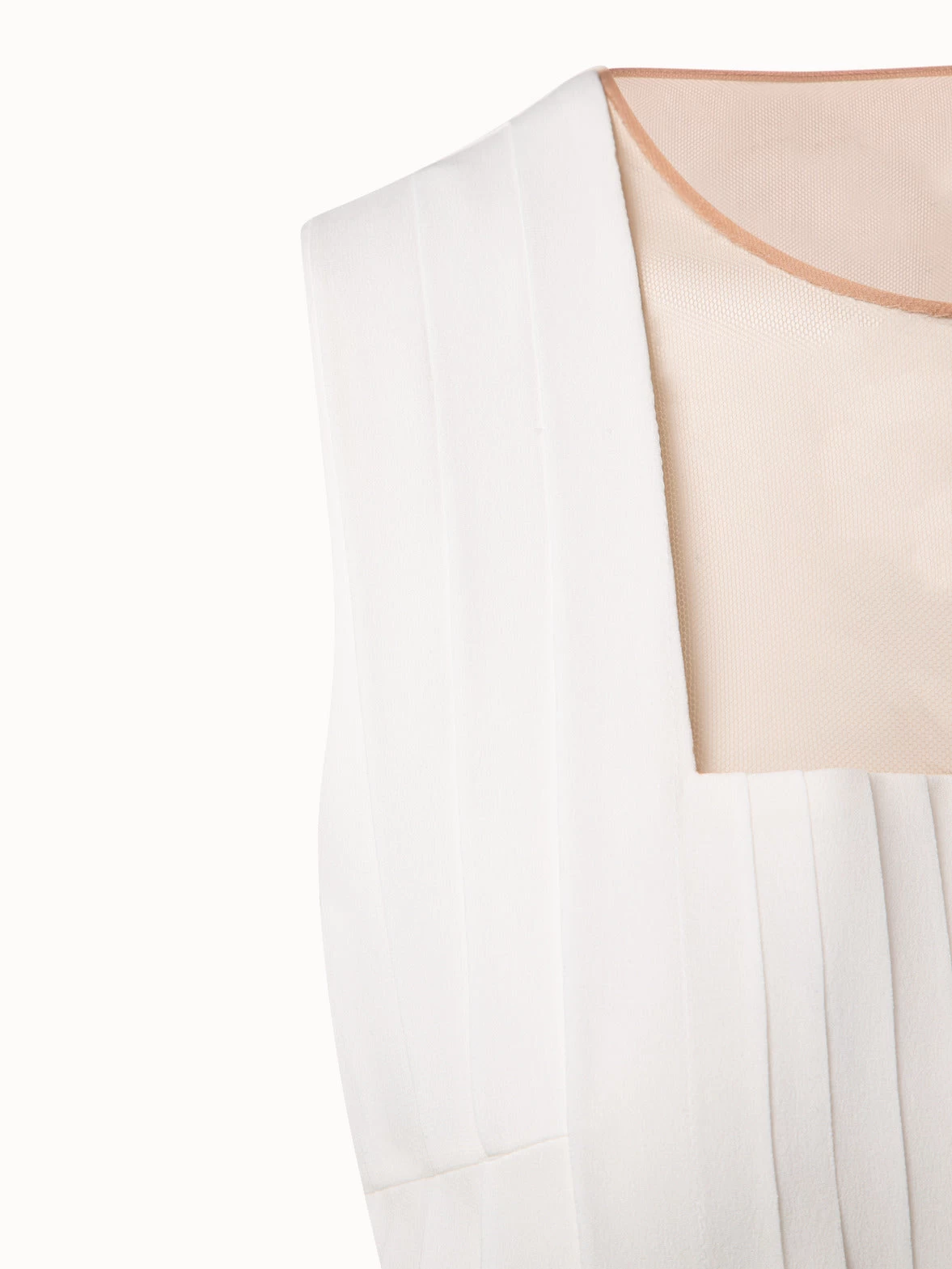 AKRIS Silk Georgette Plisse Dress - Image 6