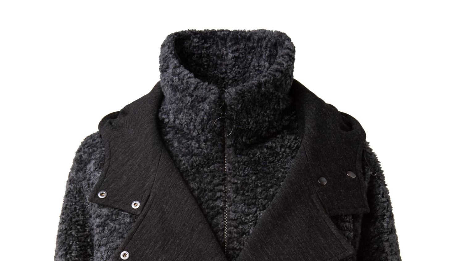 Faux Fur Bomber Jacket - Image 3