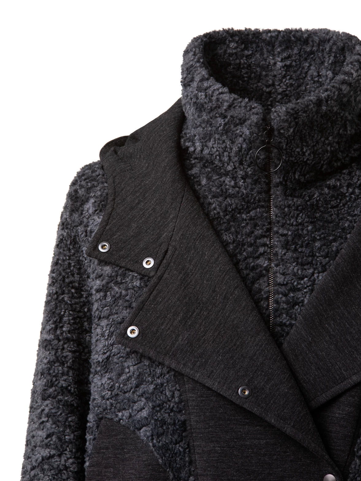 Faux Fur Bomber Jacket - Image 4