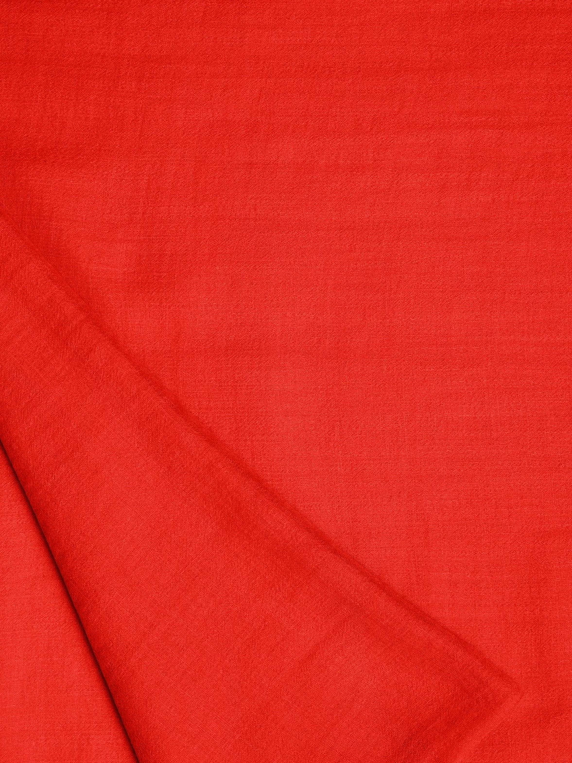 AKRIS Poppy Red Cashmere Silk Scarf - Image 3