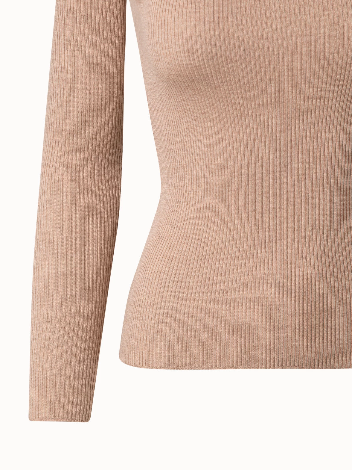 AKRIS Seamless Silk Cotton Knit Pullover - Image 4