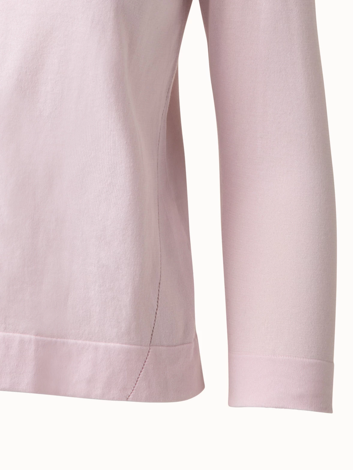 AKRIS Sea Island Cotton Ai Hemstitch Cardigan - Image 4