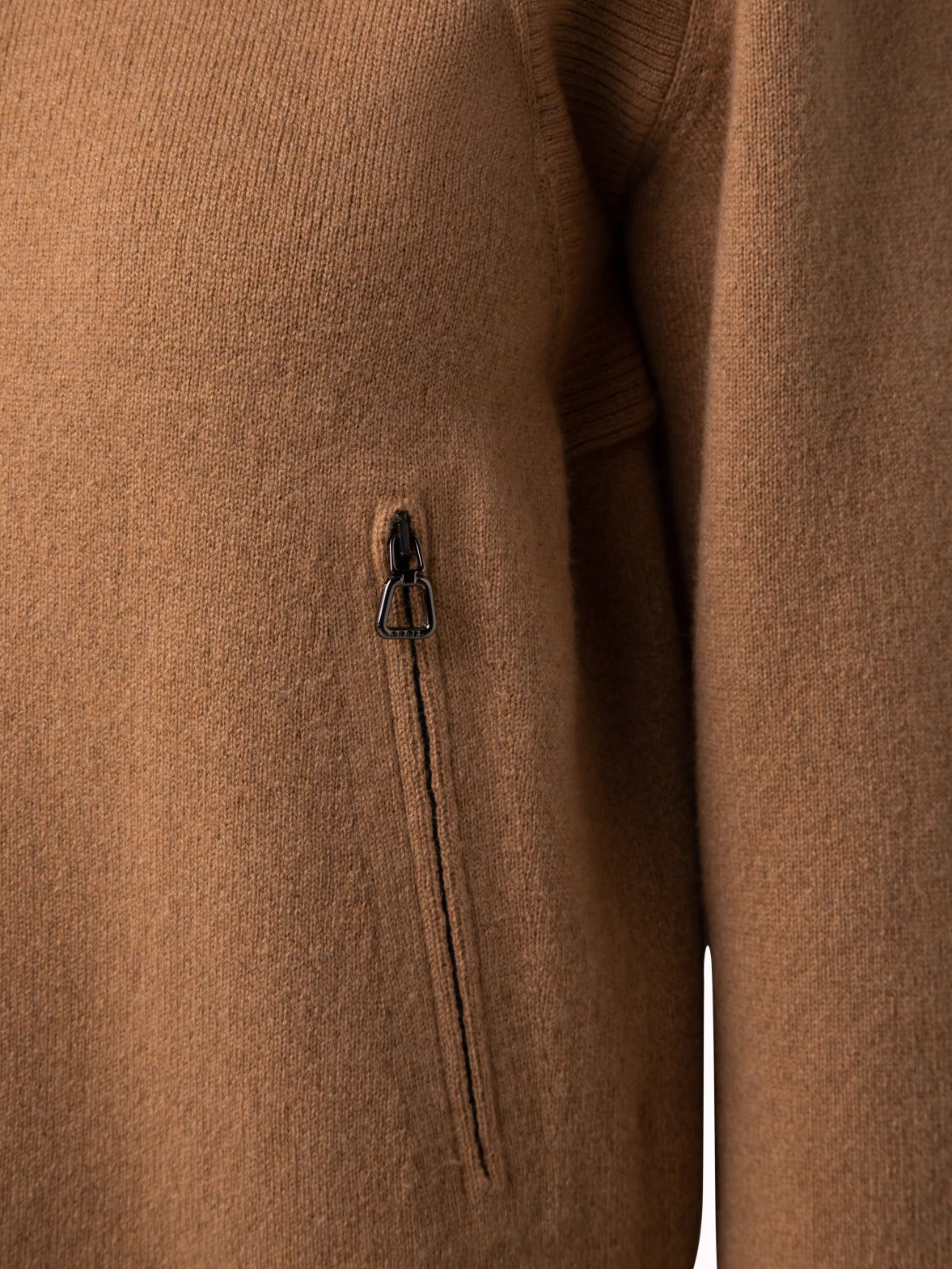 AKRIS Cashmere Double-Face Zip Cardigan - Image 7