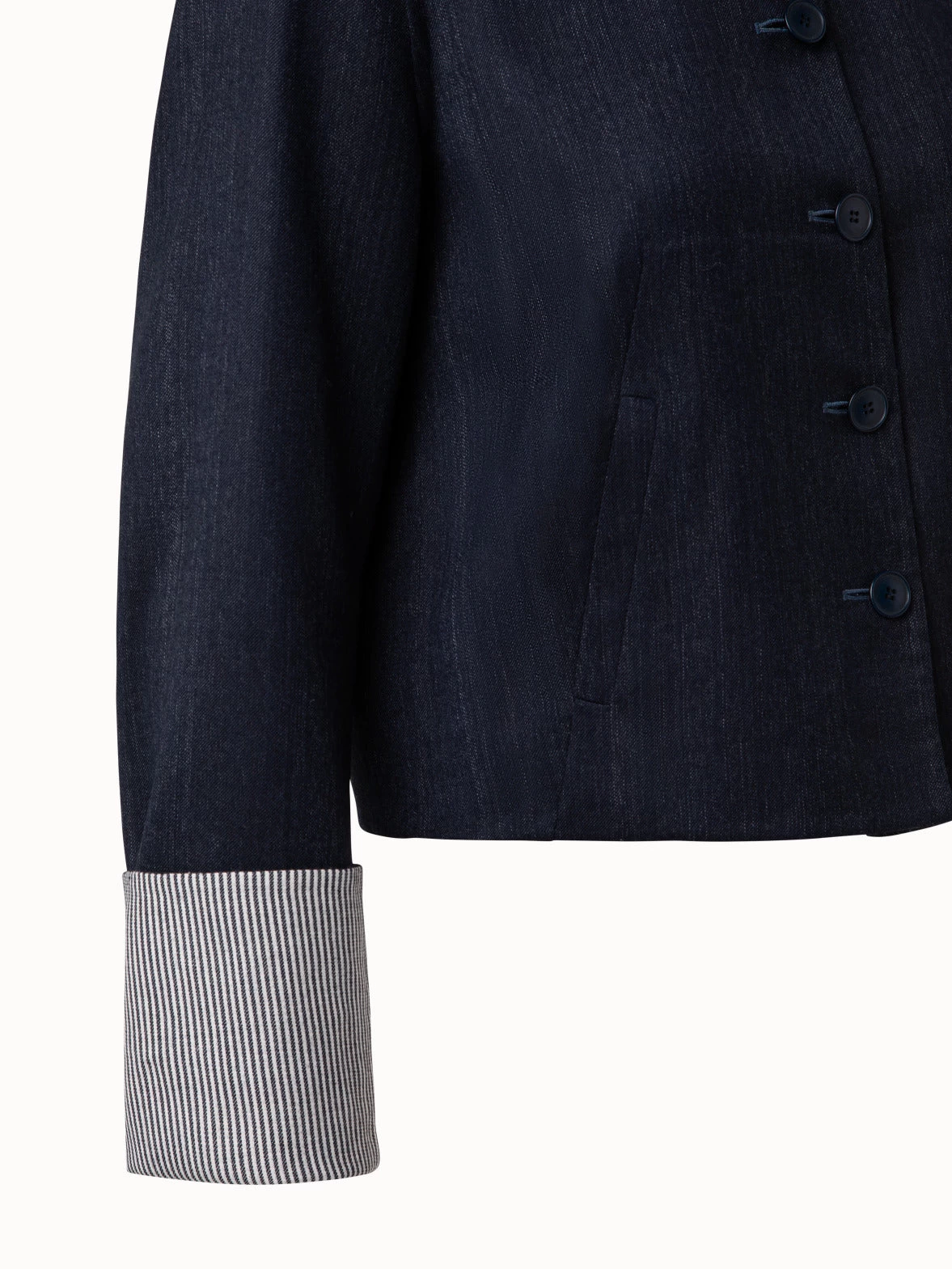 AKRIS Reversible Wool Double-Face Jacket - Image 6