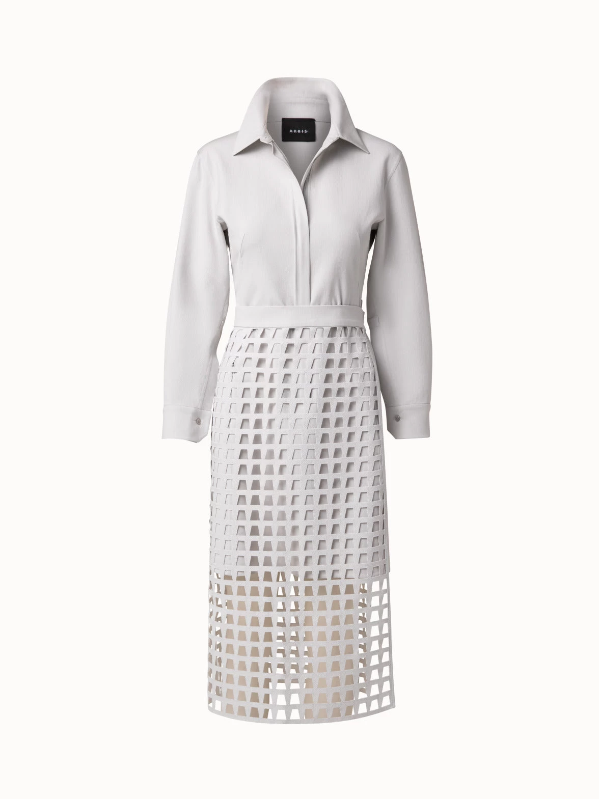 AKRIS Shirt Dress And Apron Set - Image 4