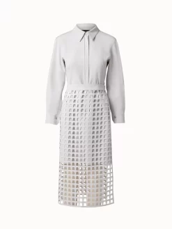 AKRIS Shirt Dress And Apron Set