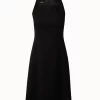 AKRIS Wool Double Face Apron Dress