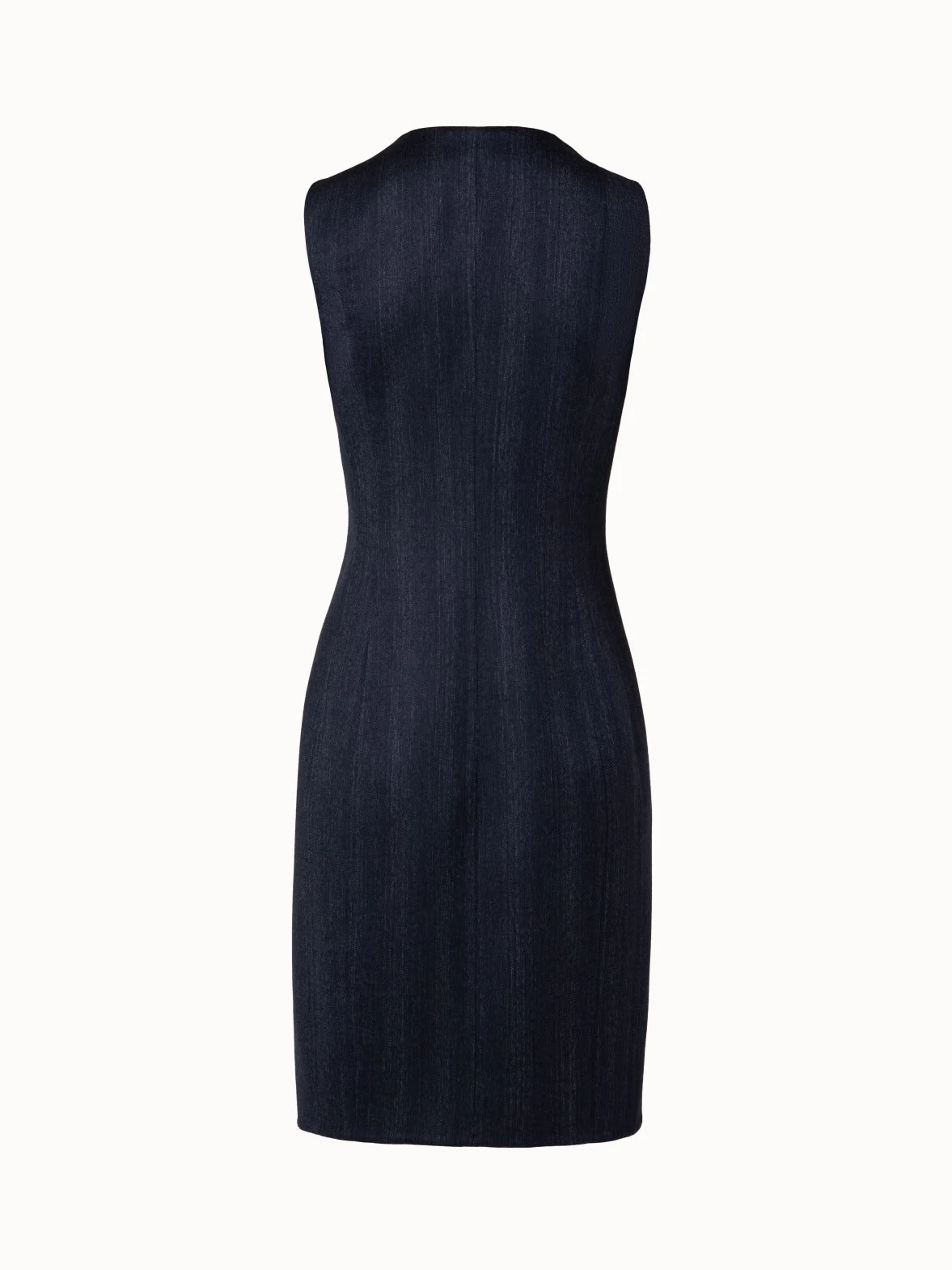 AKRIS Reversible Wool Double-Face Sheath Dress - Image 4