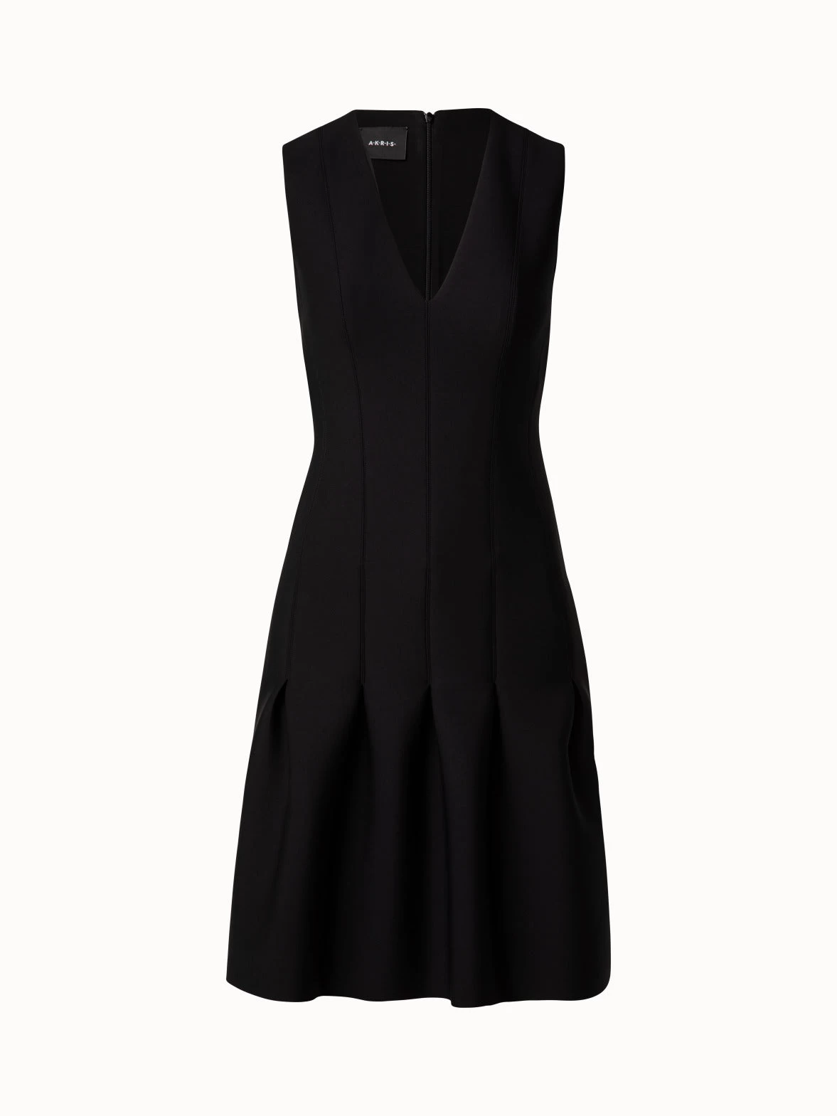 AKRIS Techno Neoprene Short Dress